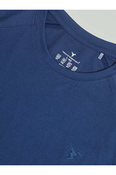 Technosport By Styli Solid Short Sleeves Regular Fit T-Shirt