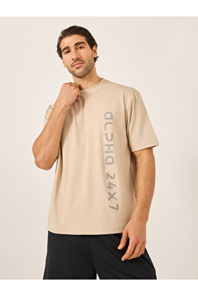 Styli Graphic Print Oversized Scuba T-Shirt