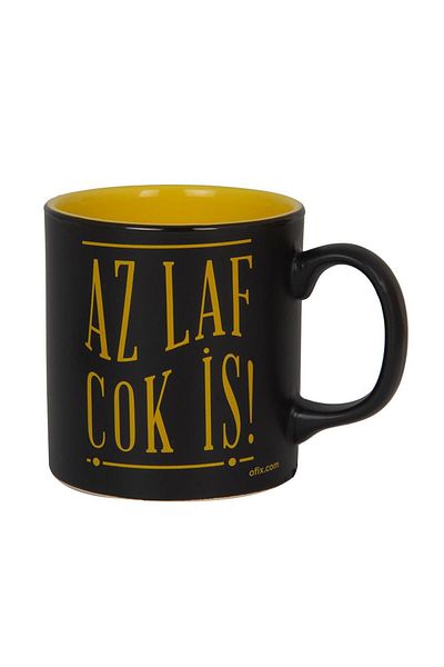 OFIX Mug Custom Printed - Less Work More Work!