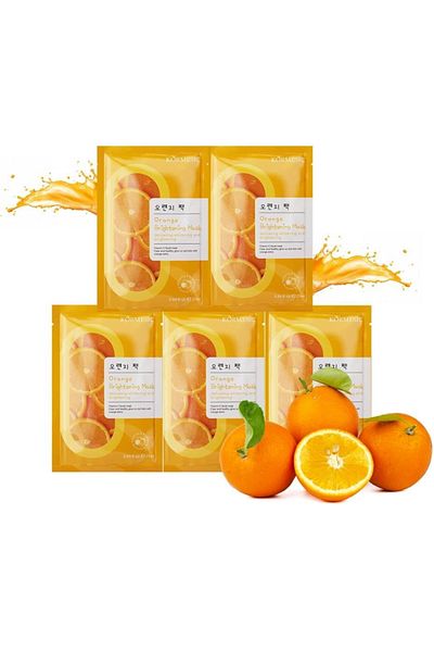 Kormesic Refreshing Orange Mask, 25 ml (5 pieces)