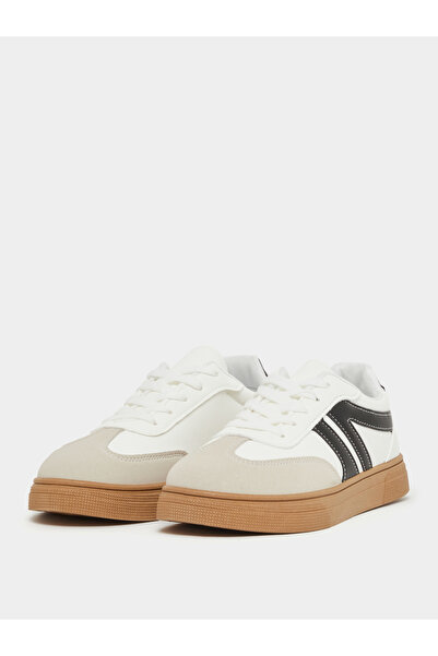Styli Paneled Retro Sneaker