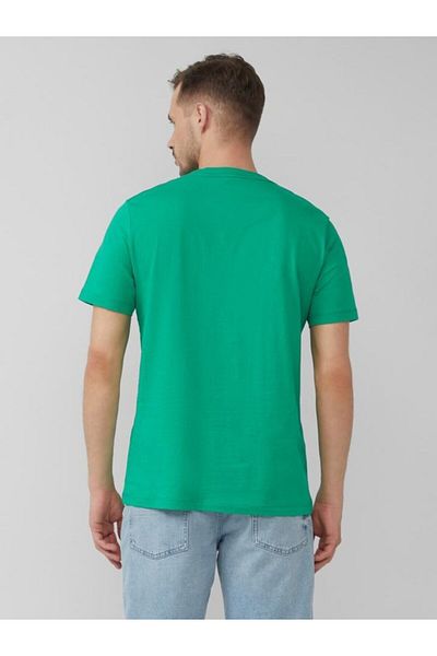 s.Oliver Men's T-shirt With Logo Print, Cotton, Regular Fit