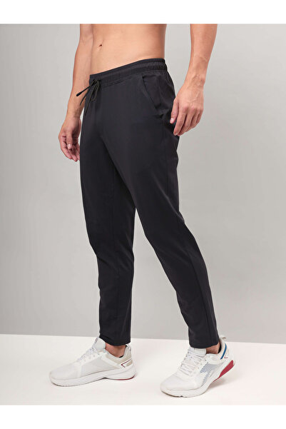Technosport By Styli Men Solid Relaxed Fit Track Pants with Duracool+
