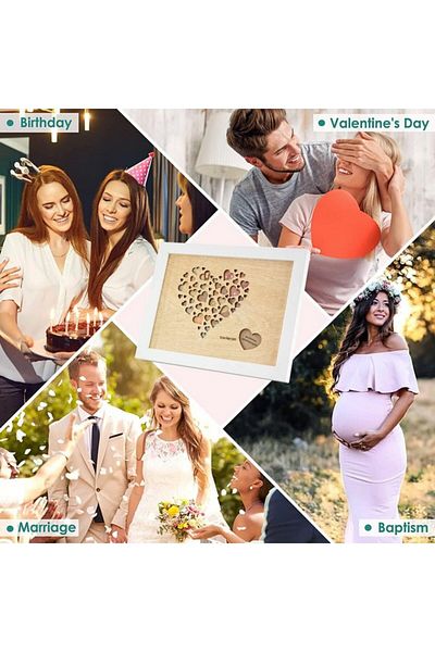 VON HEESEN White photo frame a5 27x21 cm, Von Heesen