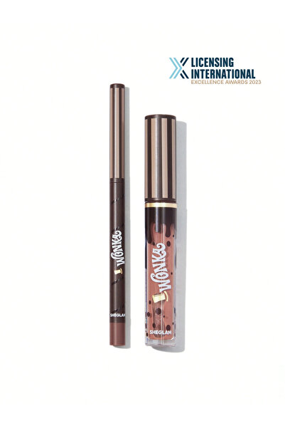 SHEGLAM أحمر شفاه ويلي ونكا كاكاو كيس - براوني بايت