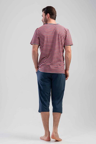 LOUP DORE Men's Suprem V-Neck Capri Set