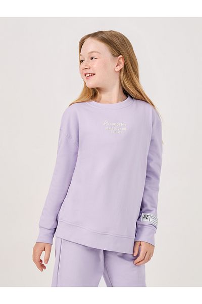 Styli Minimal Slogan Print Sweatshirt