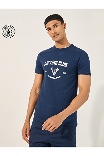 Styli Graphic Print Crew Neck Regular Fit T-Shirt