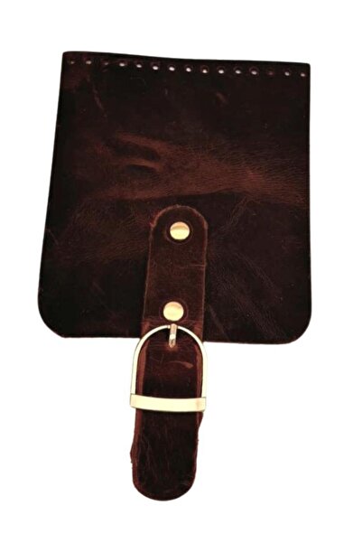 angel çanta aksesuar إكسسوار حقيبة Angel من الجلد الطبيعي مقاس 21 × 12 سم غطا...