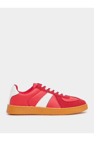 Styli Color Block Retro Gum Sole Sneakers