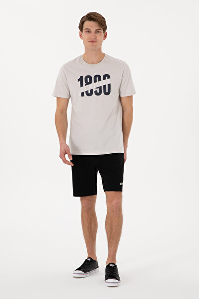 U.S. Polo Assn. Erkek Siyah Örme Şort 50305933-VR046
