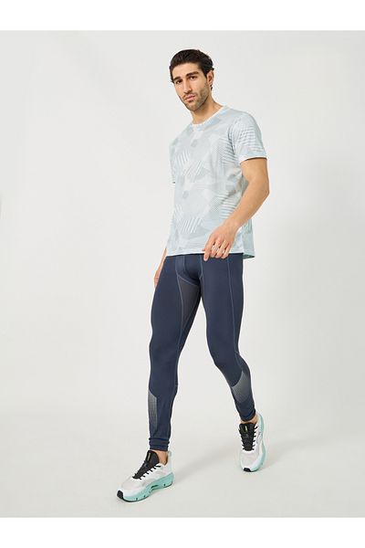 Styli All-Over Print Round Neck Training T-Shirt