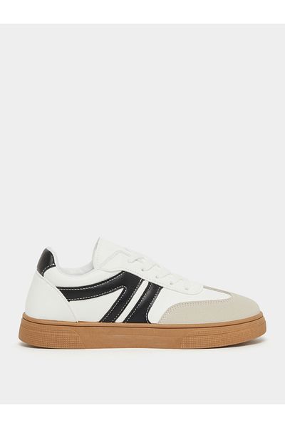 Styli Paneled Retro Sneaker