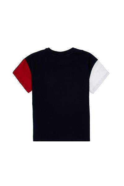 U.S. Polo Assn. Boy's Navy Blue Oversize Crew Neck T-Shirt 50307154-Vr033