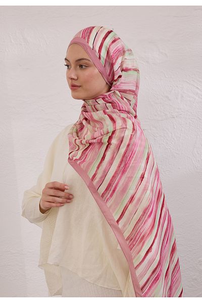 Fresh Deia Pattern Rami Shal Pink