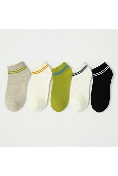 JUST SOCKS 5 чифта къси памучни чорапи за момчета