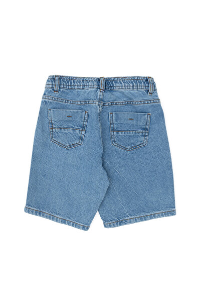 U.S. Polo Assn. Erkek Çocuk Mavi Jean Şort 50304249-DN0022