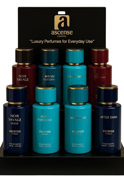 essentialneedsforall ASCENSE LONDON EAU DE PARFUME 8 PIECES