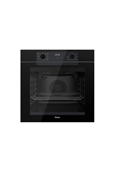 Ferre Qep63cs Fryart Serisi Siyah Ankastre Fırın (0 7 KONUM)