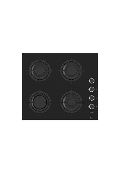 Ferre Cs205-fa Flameart Kademeli Kont. Emaye Izg. Siyah Cam Ocak