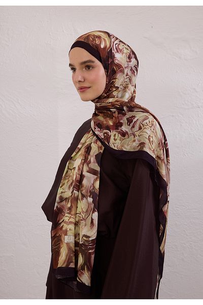 Fresh Nerissa Pattern Rami Shal Brown