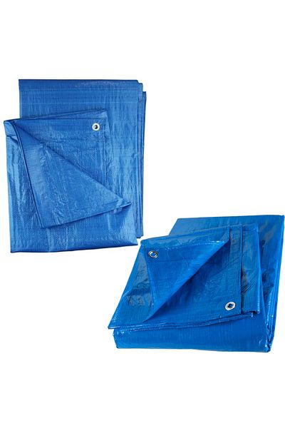 TodayShop Set 2 prelate de protecție 4m x 4m, impermeabile, rezistente la UV și grindină