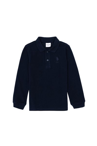 U.S. Polo Assn. Boy's Navy Blue Basic Sweatshirt 50289141-Vr033