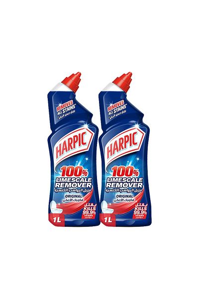 Harpic Toilet Cleaner Liquid Original Value Pack 2 x 1 Litre