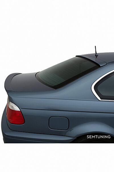 APEXİ BMW E46 SEDAN UYUMLU CAM ÜSTÜ SPOILER BOYASIZDIR