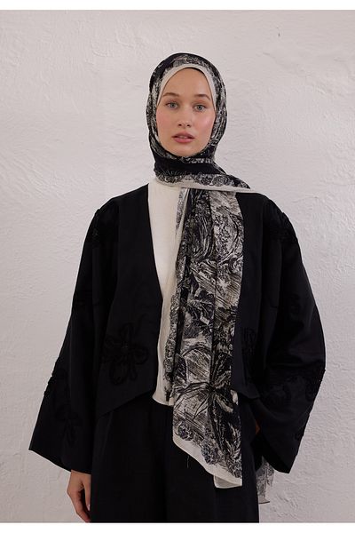 Fresh Secret Elegance Pattern Rami Shal Black