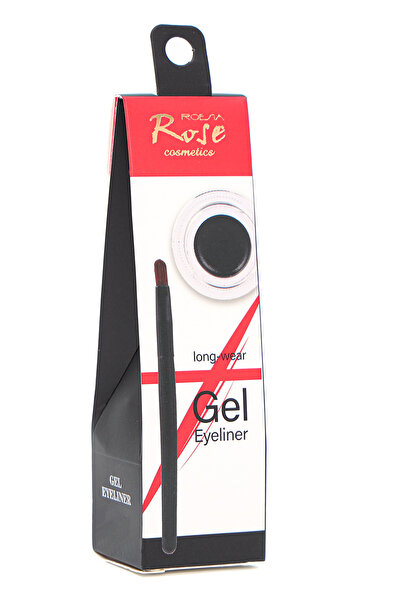 Roesıa Rose Cosmetics Rose Tekli Jel Eyeliner Fırçalı