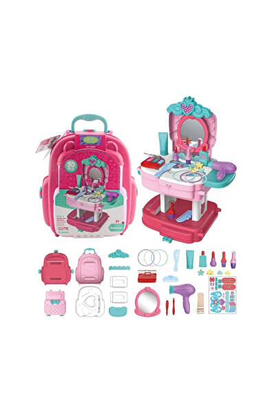 rexa مجموعة أدوات تجميل بوسي بوكس - مجموعة صالون تظاهري