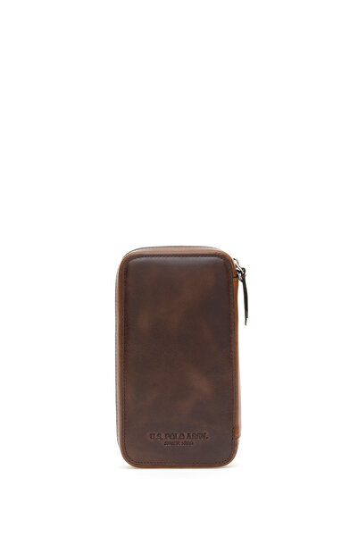 U.S. Polo Assn. Men's Brown Wallet 50305031-Vr029