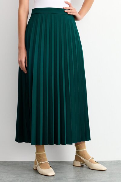 Nihan Pilise Etek Yeşil