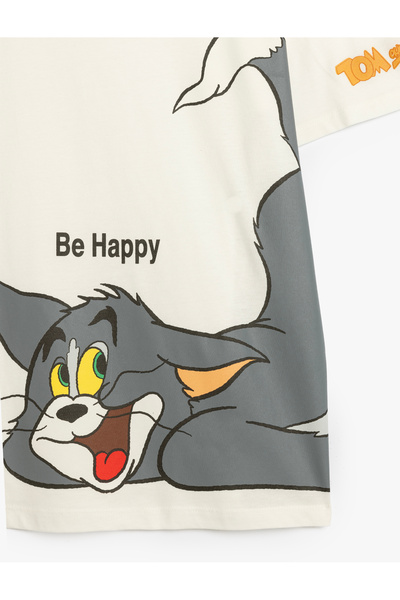 Koton ecru Tom and Jerry T-Shirt