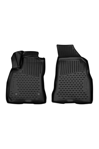 Omsa Novline Fiat Doblo 2 3D Paspas Siyah Ön 2 Parça 2010-2021 Arası