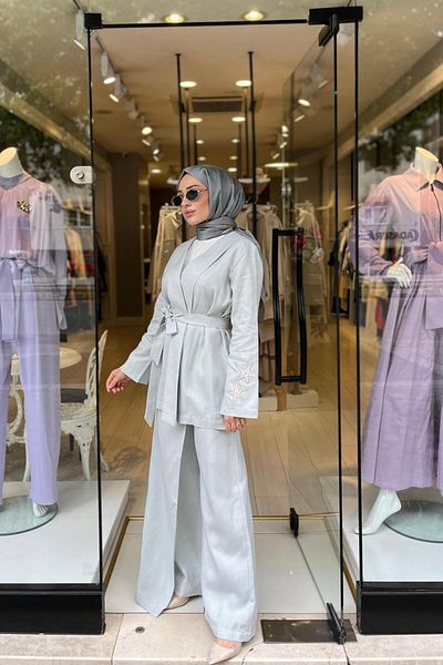 OMELYA Oe25y939653 omelya linen trousers