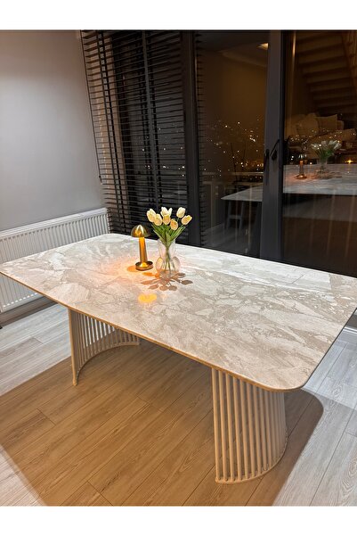 Kayalar Doğal Mermer Masa