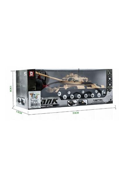 rexa Remote Control Toy Tank for Kids – Realistic Sounds & Light Effects, 4-Way Movement