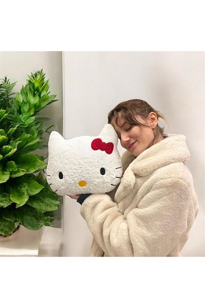 Honney Boutique Kuromi Plush Head Pillow