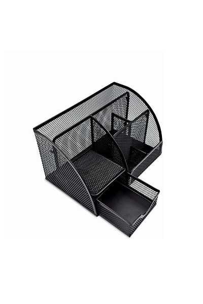 MAXİ Maxi Mesh Desk Organizer, Black