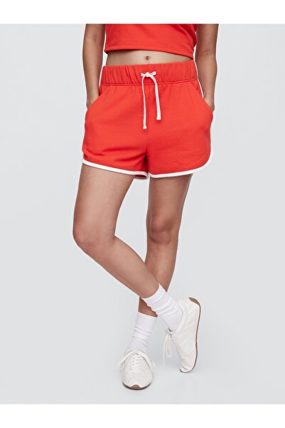 GAP Kadın Kırmızı Pique Şort