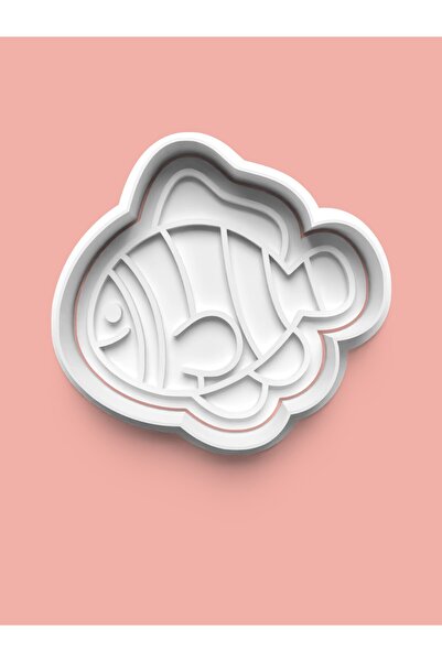 AKTASTORE قالب بسكويت السمك وقالب عجينة السكر 0811-7