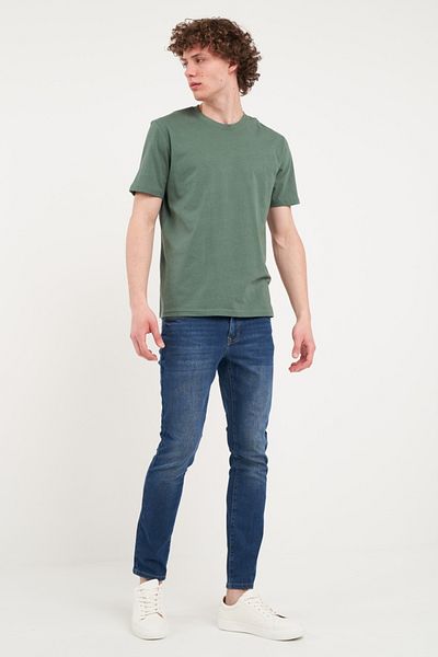 Kenvelo Tricou barbat de culoare uniforma