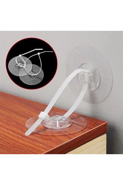 Skygo BUFFER® Adhesive Item Fixing Apparatus Earthquake Safety Child Protection Fixing Apparatus 1 Pair