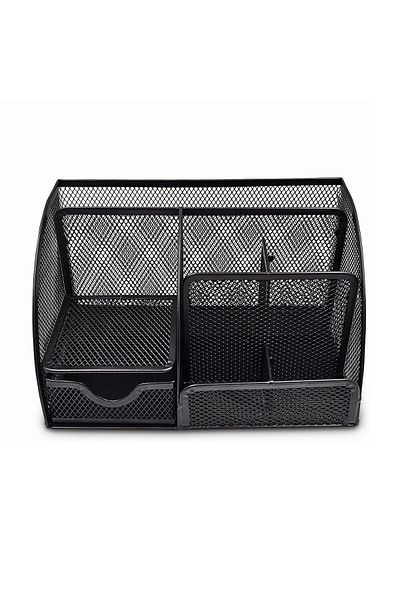 MAXİ Maxi Mesh Desk Organizer, Black