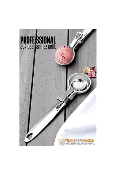 Skygo Ice Cream Scoop with Latch Ice Cream Portion Scoop Cookie Meatball Halva Portioning