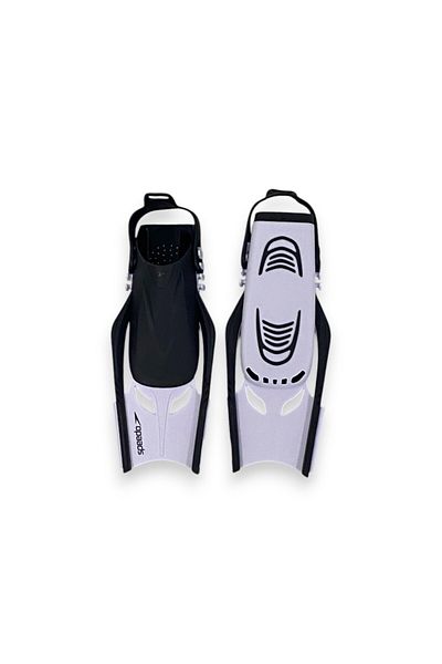 SPEEDO Unisex Μαύρο Speedo Au Travel Fins Foot Flippers Sol25001f-bkwh