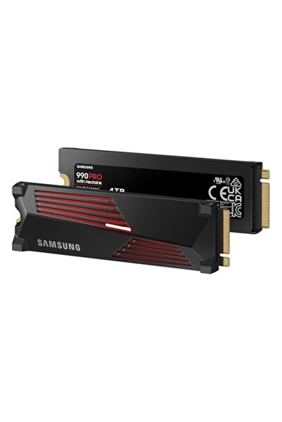 Samsung 990 Pro 4 تيرابايت 7450 ميجابايت-6900 ميجابايت PCIe 4.0 X4 NVMe 2.0 M.2 SSD