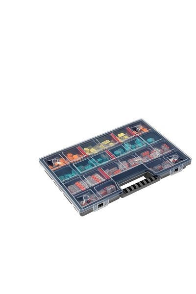 Orno OR-SZ-8008 connector and clamp set, 151 pieces, multicolor